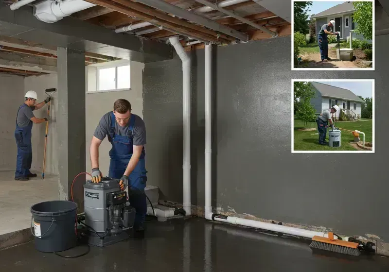 Basement Waterproofing and Flood Prevention process in Hinsdale, IL